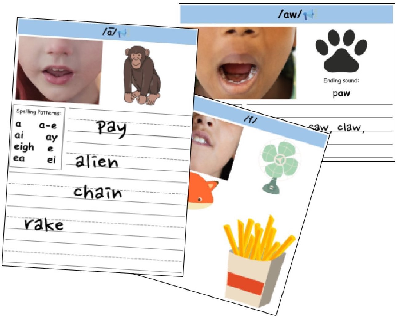 Sound Spelling Book Picture
